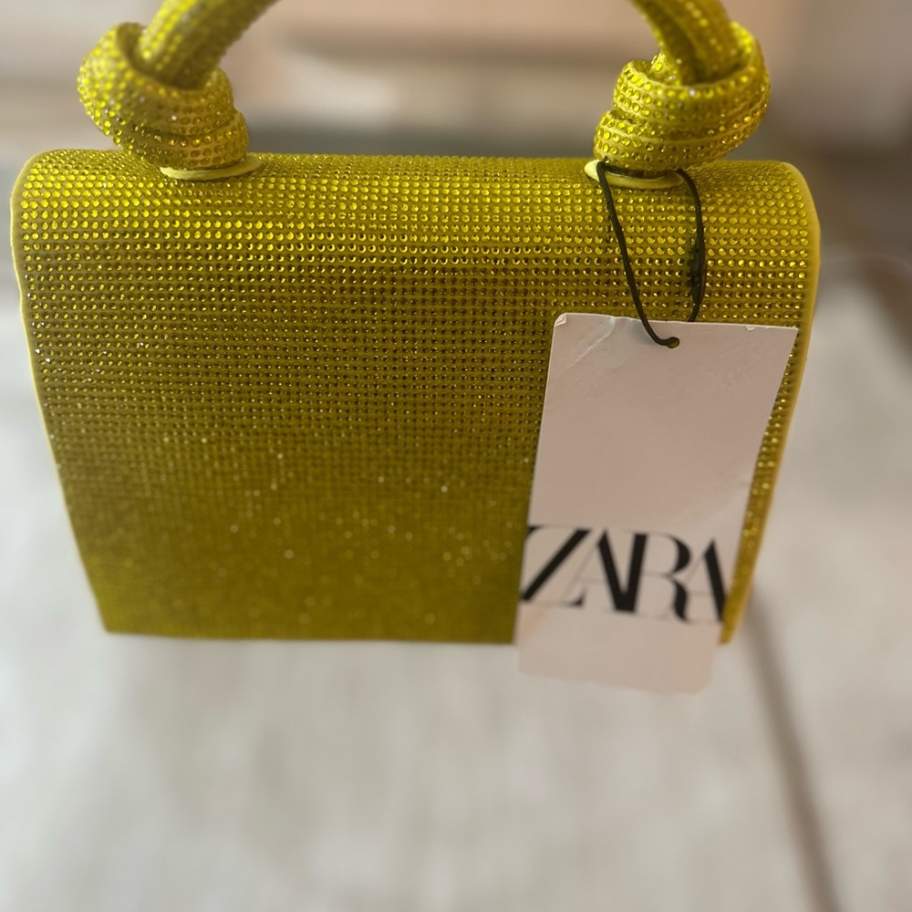 Zara Sparkly Mini City Bag
